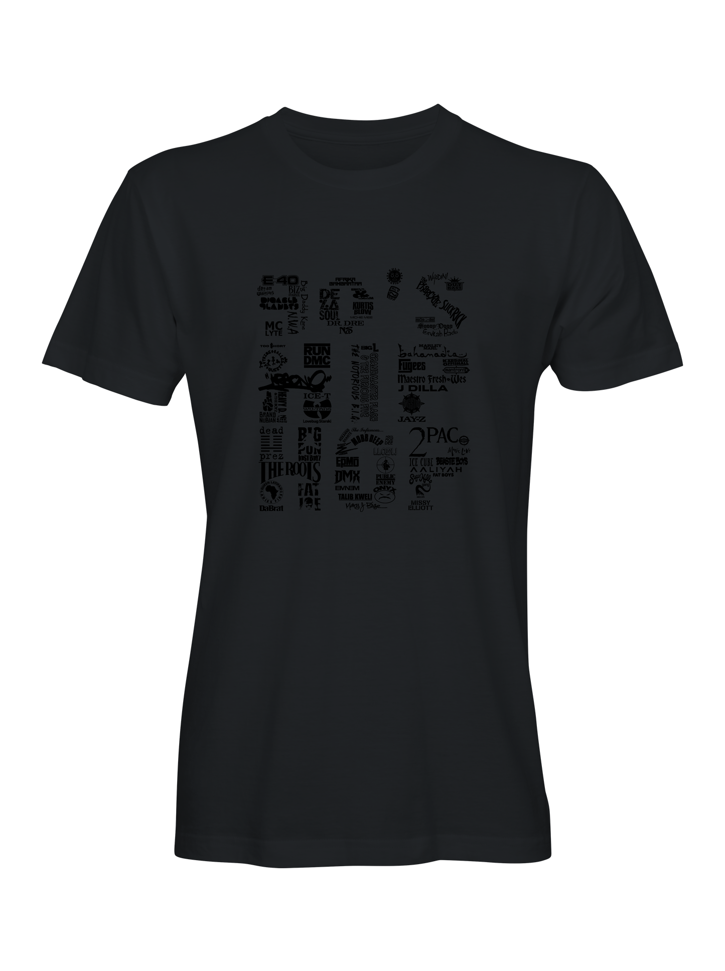 90'S HIP HOP - BLACK PRINT