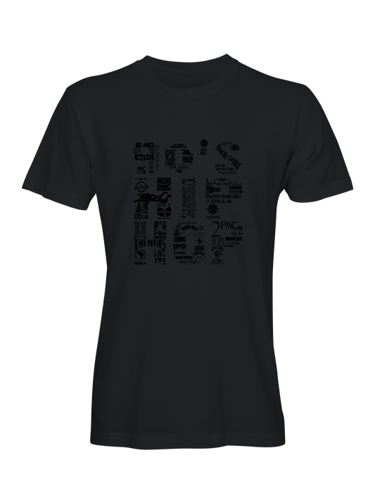 90'S HIP HOP - BLACK PRINT
