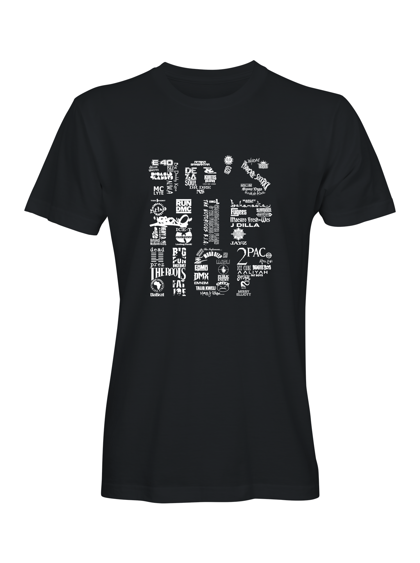 90'S HIP HOP - WHITE PRINT