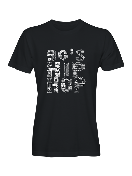 90'S HIP HOP - WHITE PRINT