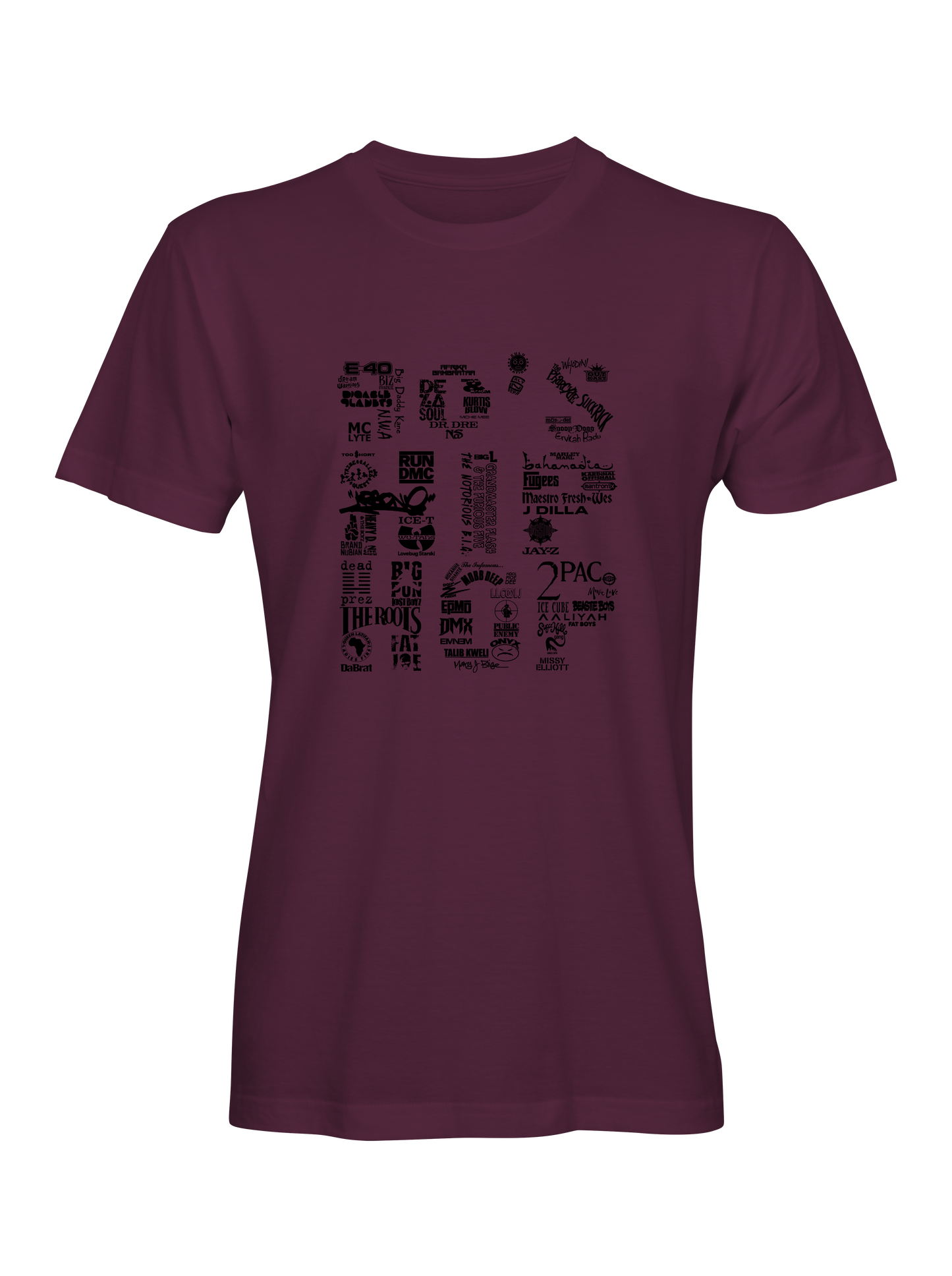 90'S HIP HOP - BLACK PRINT
