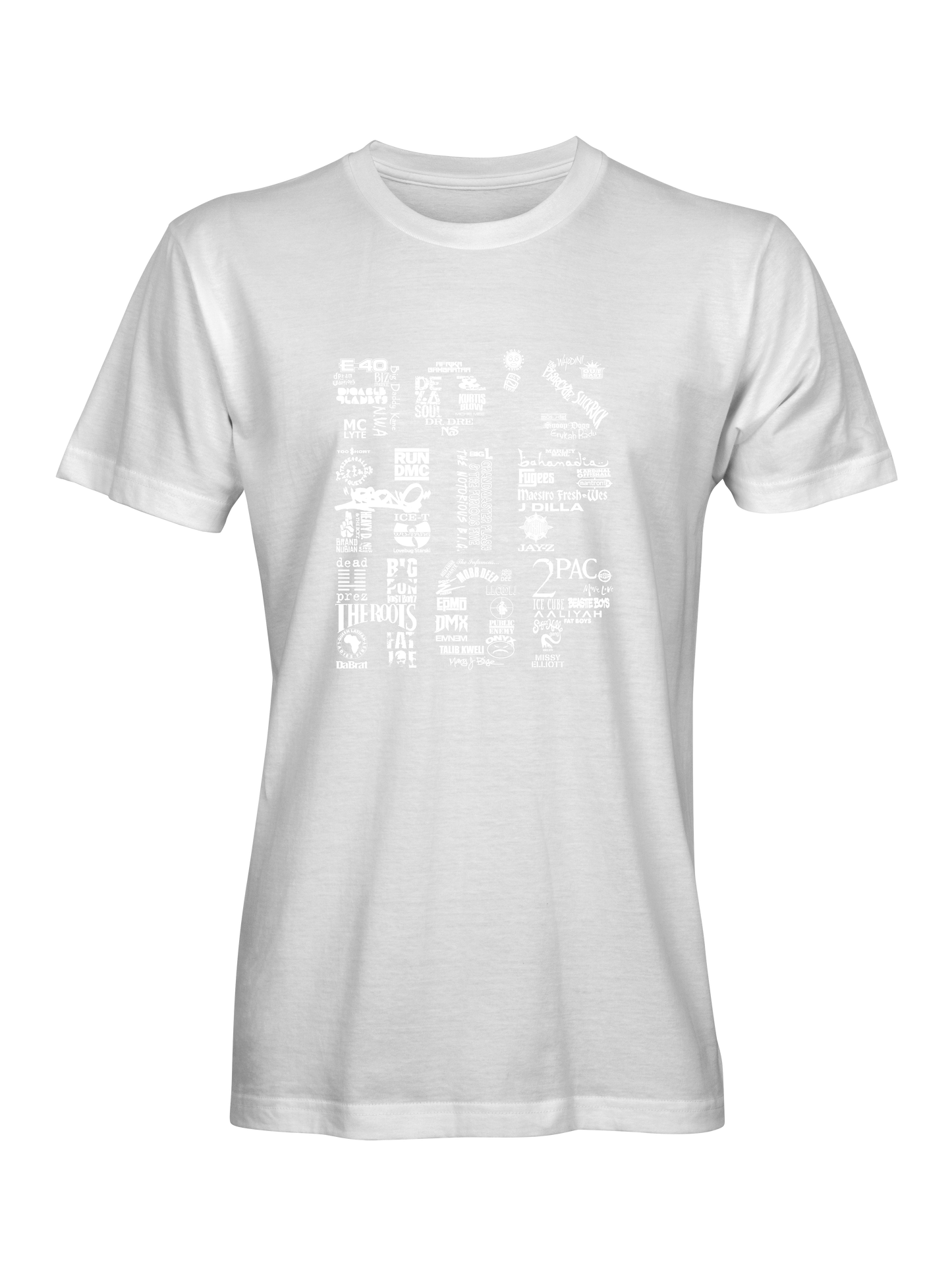 90'S HIP HOP - WHITE PRINT