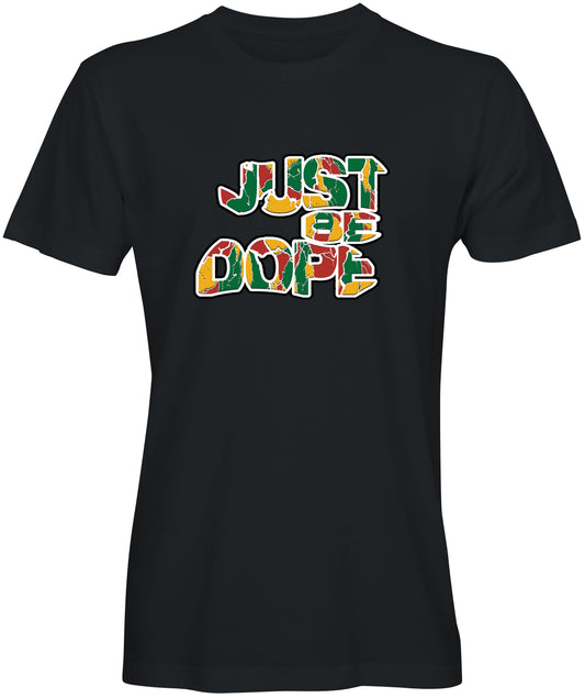JUST BE DOPE - RED GOLD GREEN CAMO